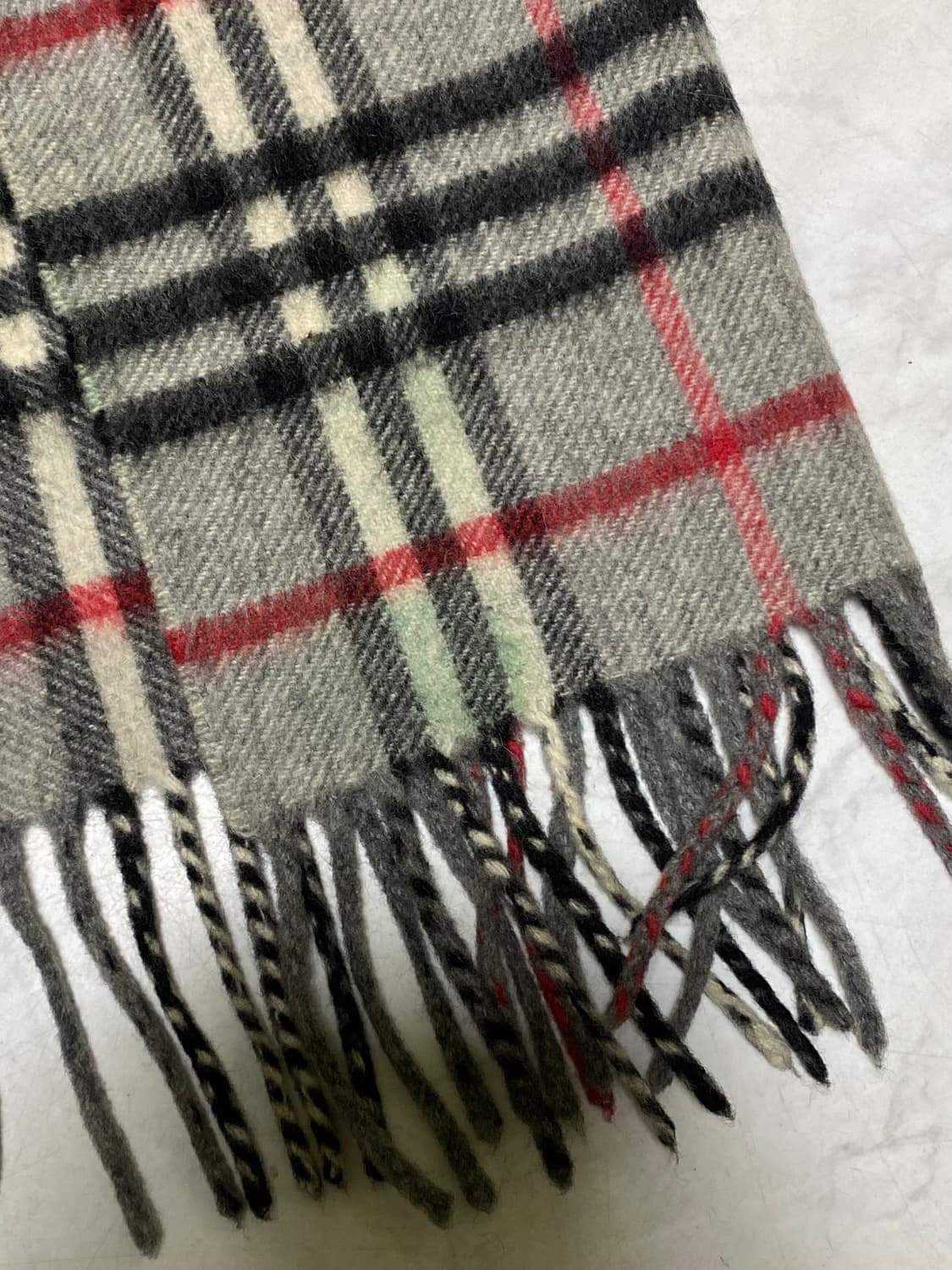 버버리 캐시미어50 울 50 롱 목도리 상품이미지4