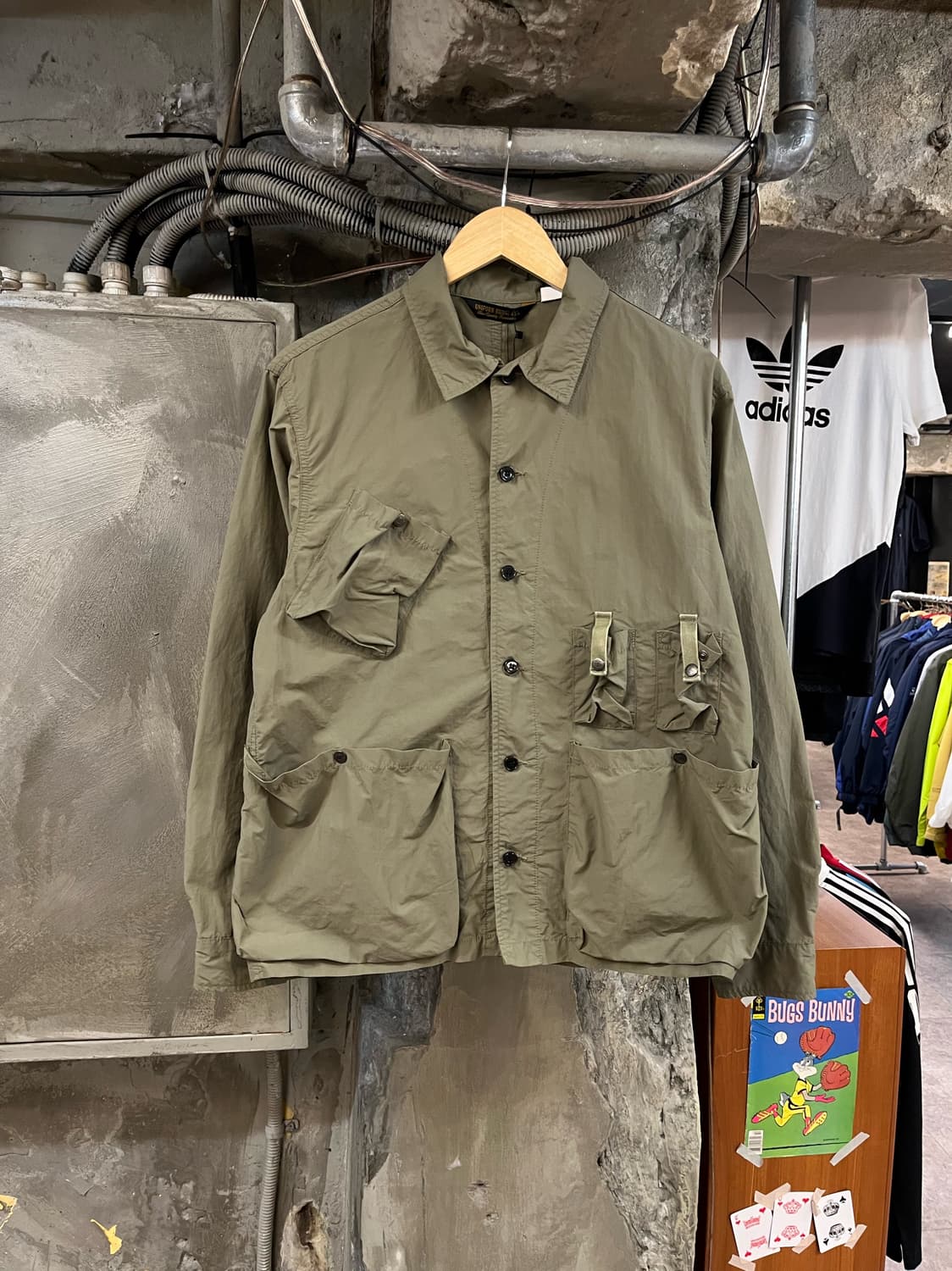 유니폼 브릿지 19fw 유틸리티 자켓 카키 M #csz2496 상품이미지1