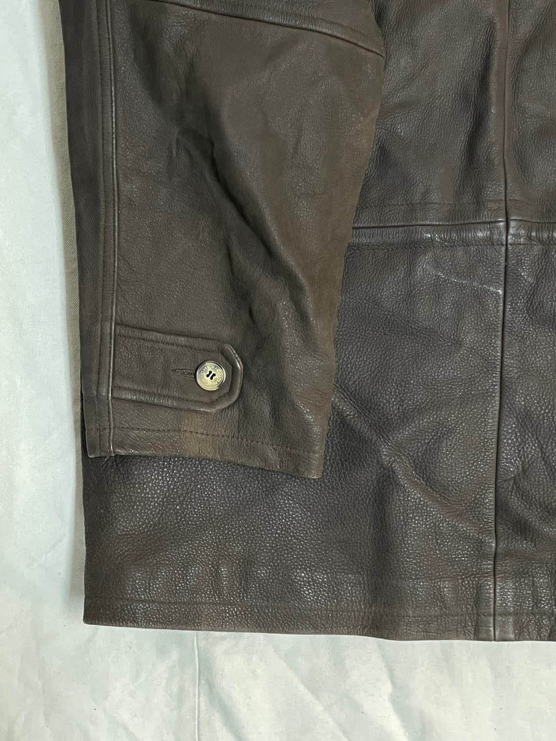 쉐비뇽 레더 자켓  상품이미지8