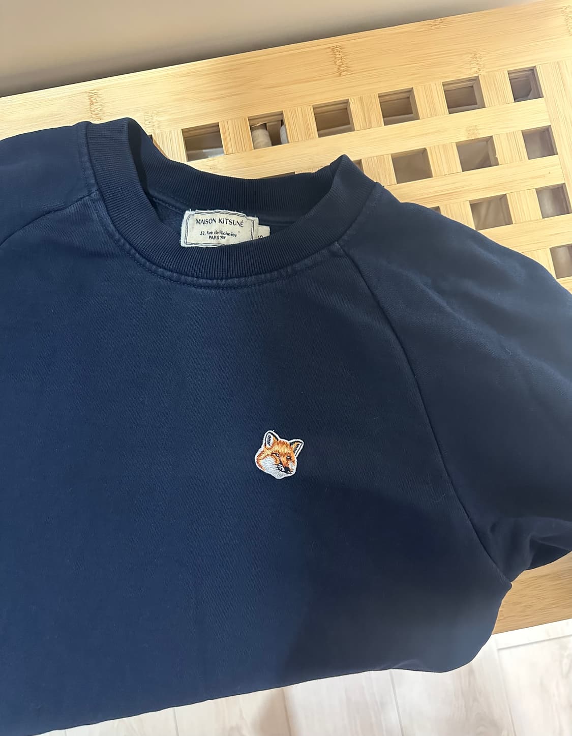 메종키츠네 맨투맨 s 상품이미지2