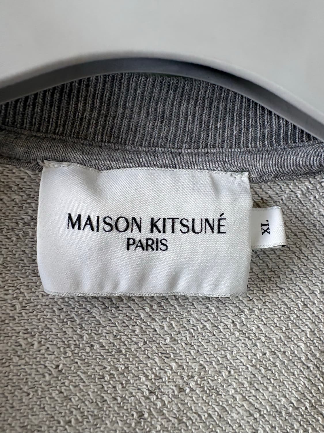 메종키츠네 폭스헤드 맨투맨 xl 상품이미지2