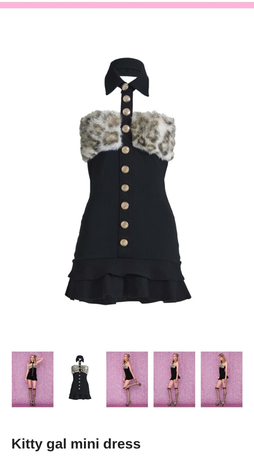 베이비메탈클럽 kitty gal mini dress 구해요! 상품이미지1