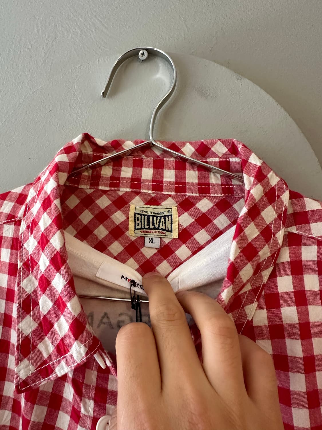 BILLVAN check  pocket-P shirt 상품이미지4