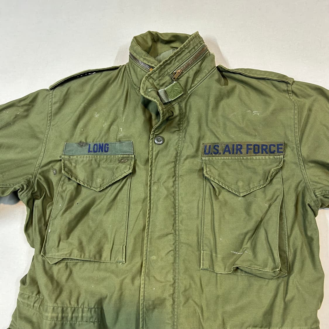 M) USAF 오리지널 미군 M65 필드자켓 70s OG-107 상품이미지2