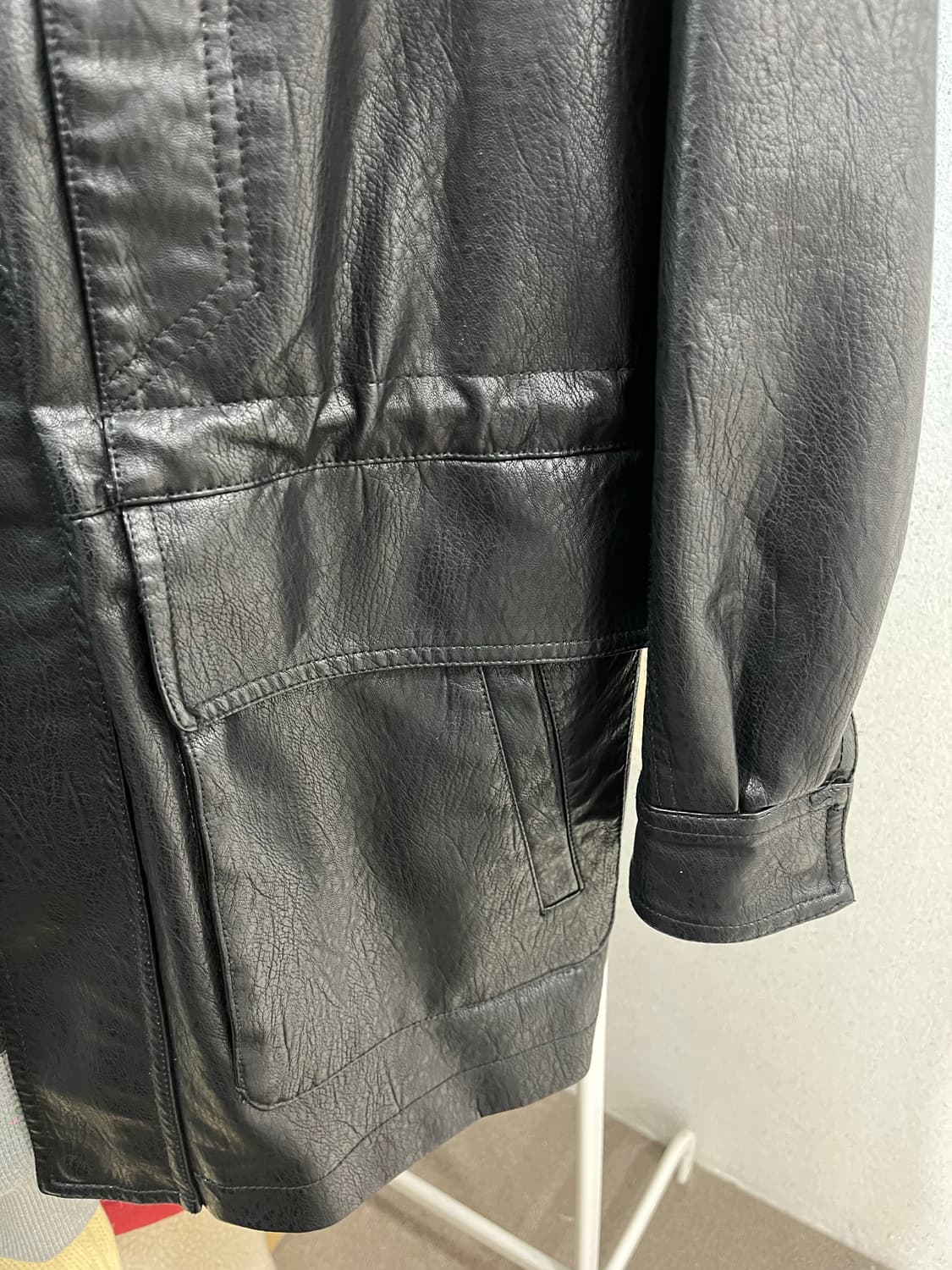 플리즈프로젝트 레더 자켓  상품이미지5