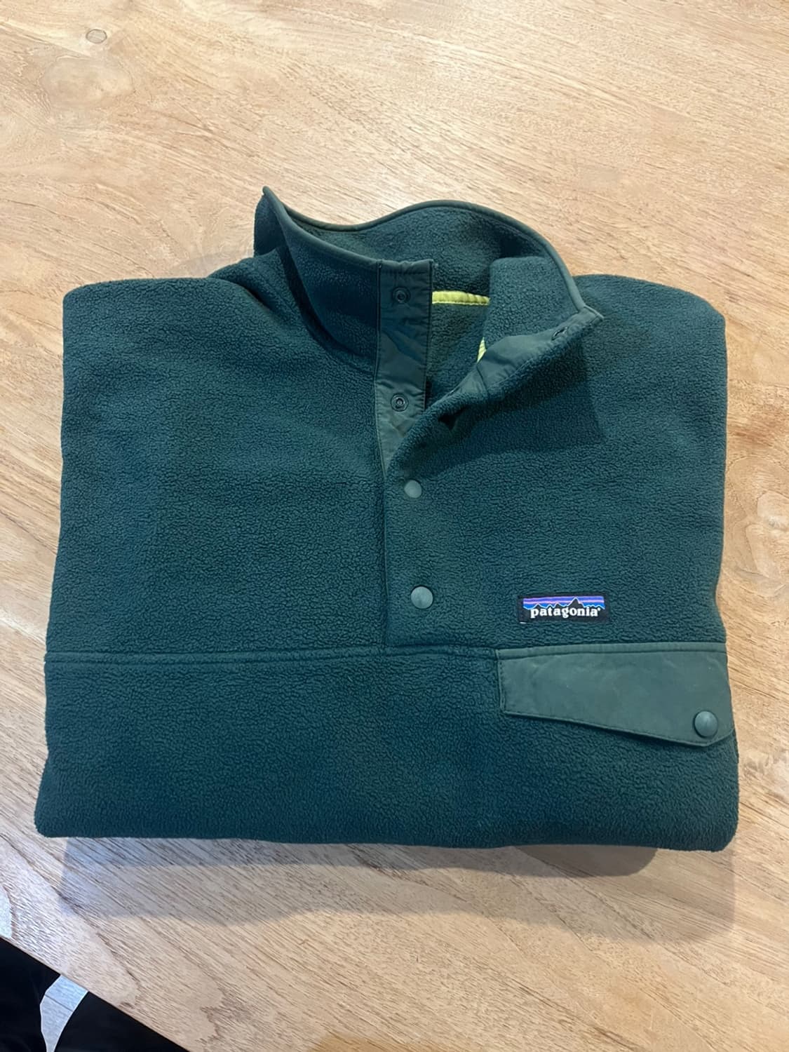 파타고니아 신칠라 헤비웨이트 누보그린 플리스 후리스 아노락 맨투맨  상품이미지1