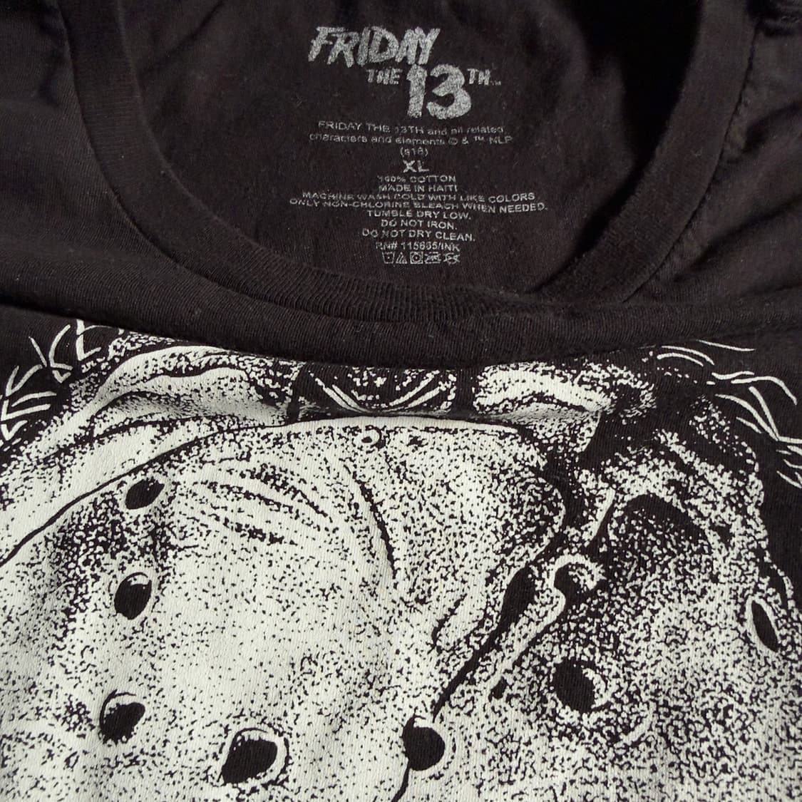 빈티지 13일의 금요일 제이슨 공포영화 티셔츠 상품이미지2