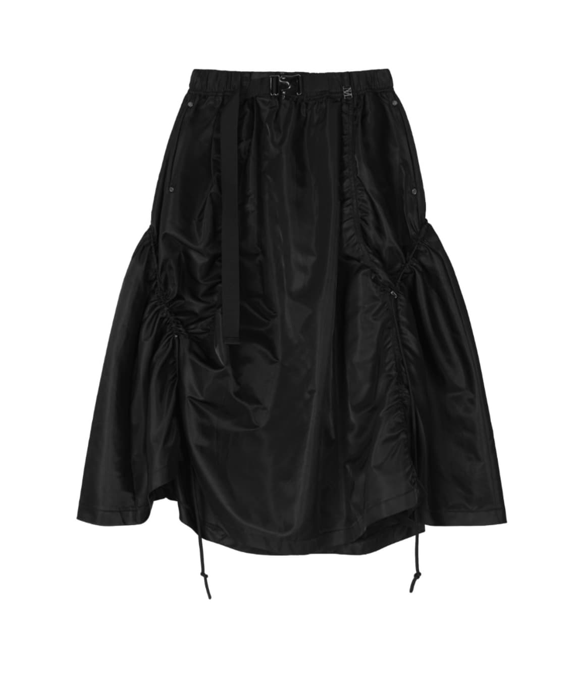 새상품) 트리밍버드 나일론 플레어 셋업 스커트 상품이미지4