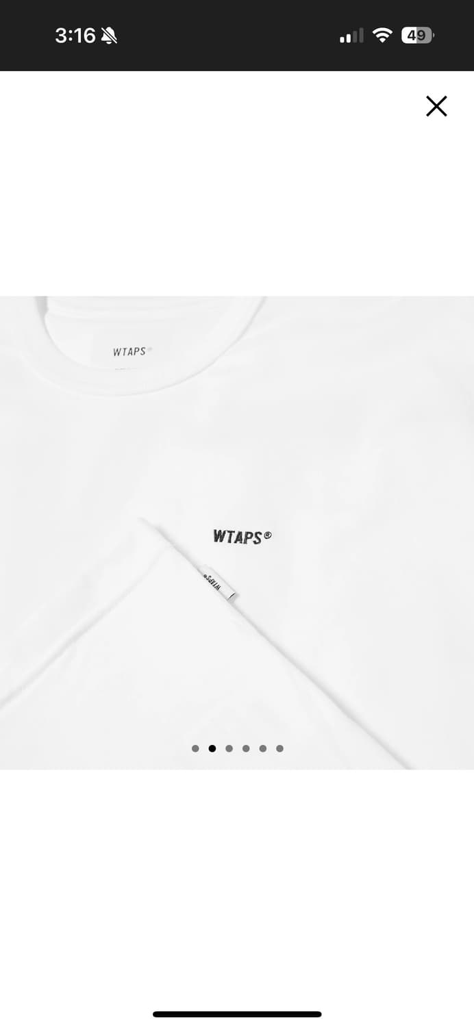 더블탭스 21fw 스탠실 롱슬리브 4 사이즈 상품이미지6