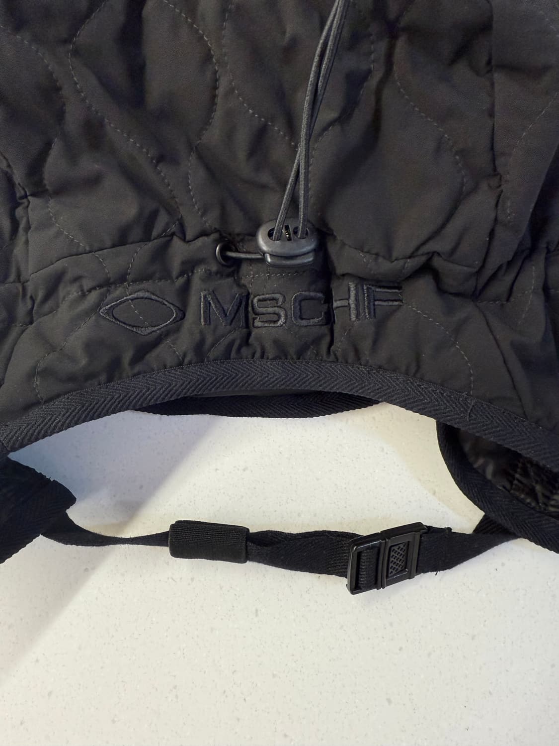 미스치프 퀼티드 푸퍼 햇 블랙 상품이미지7