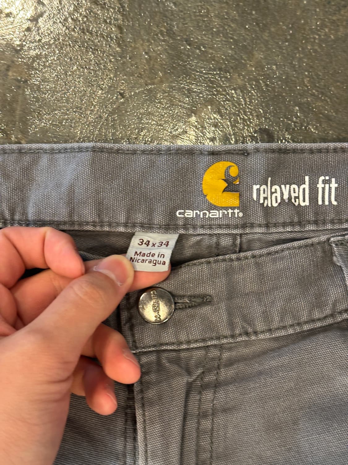 Carhartt 칼하트 릴렉스핏 워크팬츠 34x34 상품이미지3