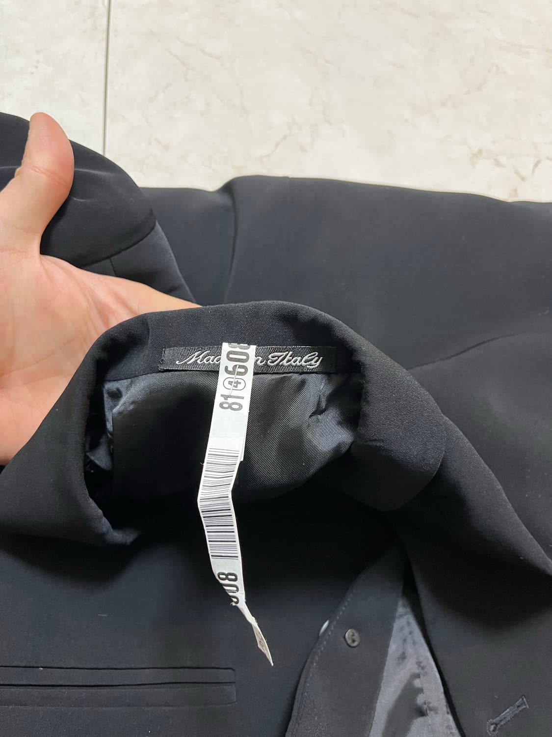 조르지오 아르마니 파인 울 블레이저 L 상품이미지5