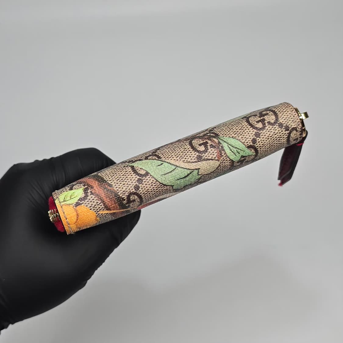 구찌 GG 슈프림 티안 지퍼 어라운드 카드 케이스 상품이미지7