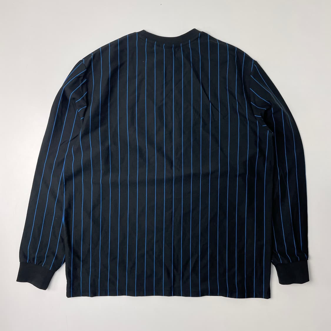 라코스테 스트라이프 긴팔 티셔츠 블랙 M 상품이미지3