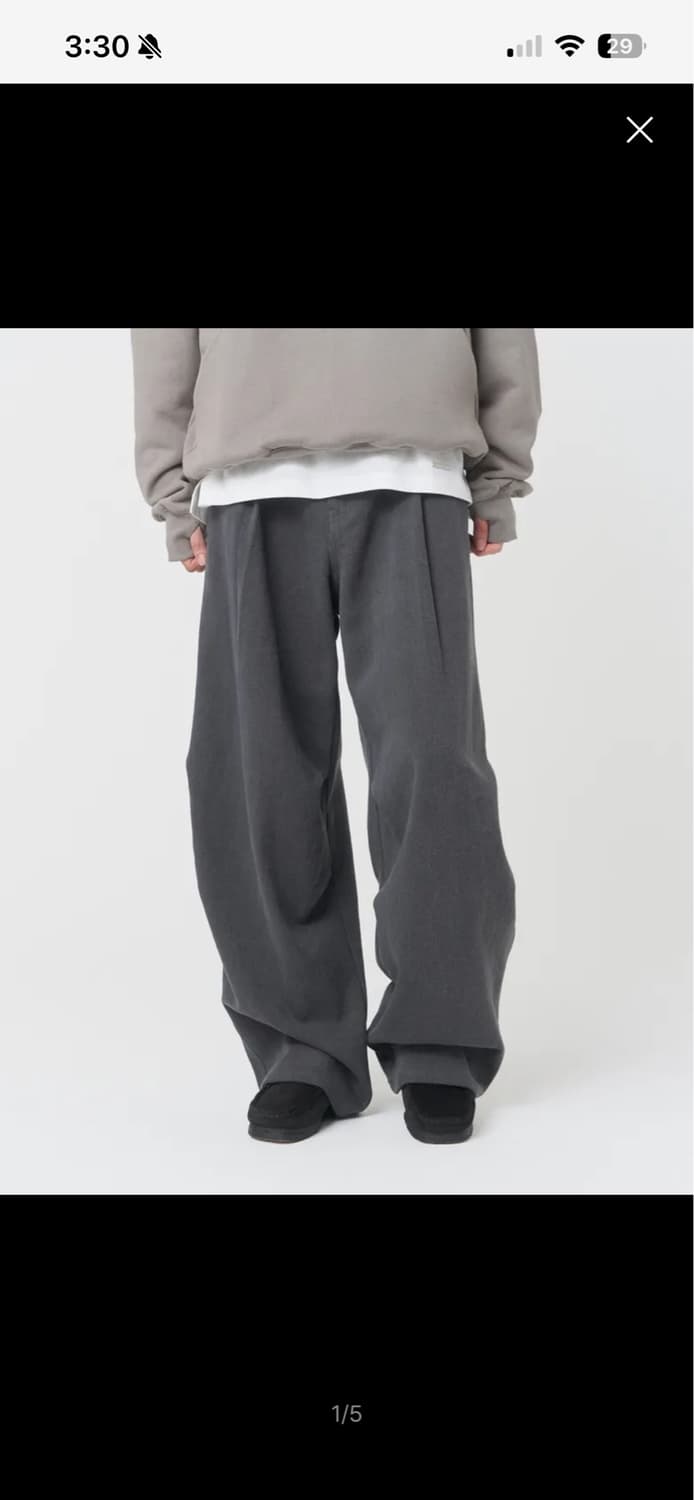 미세키 서울 Alba parachute pants  상품이미지1