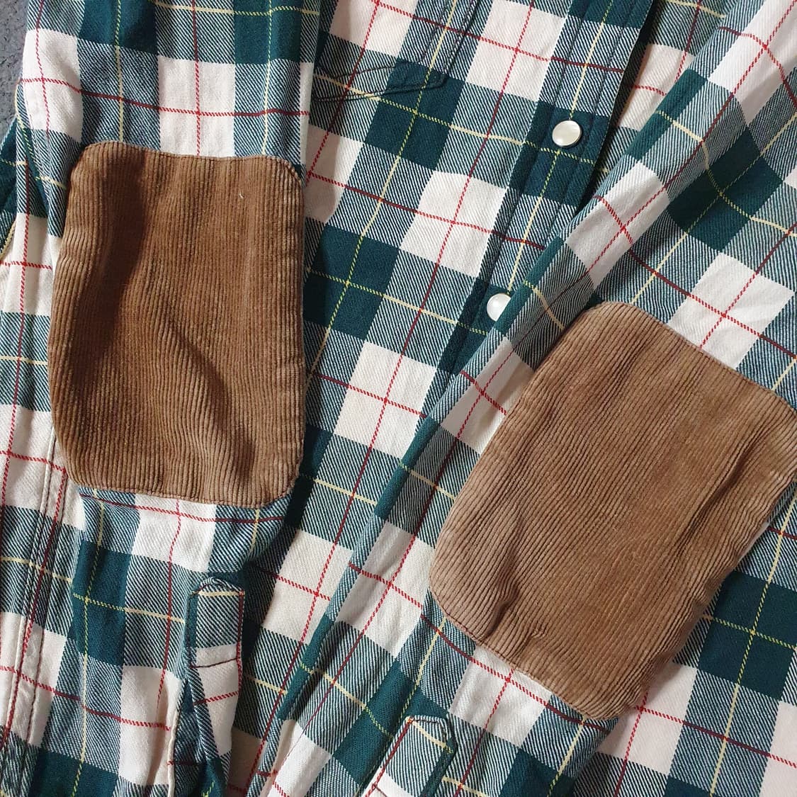 폴로 여성 웨스턴 체크 셔츠 S 상품이미지7