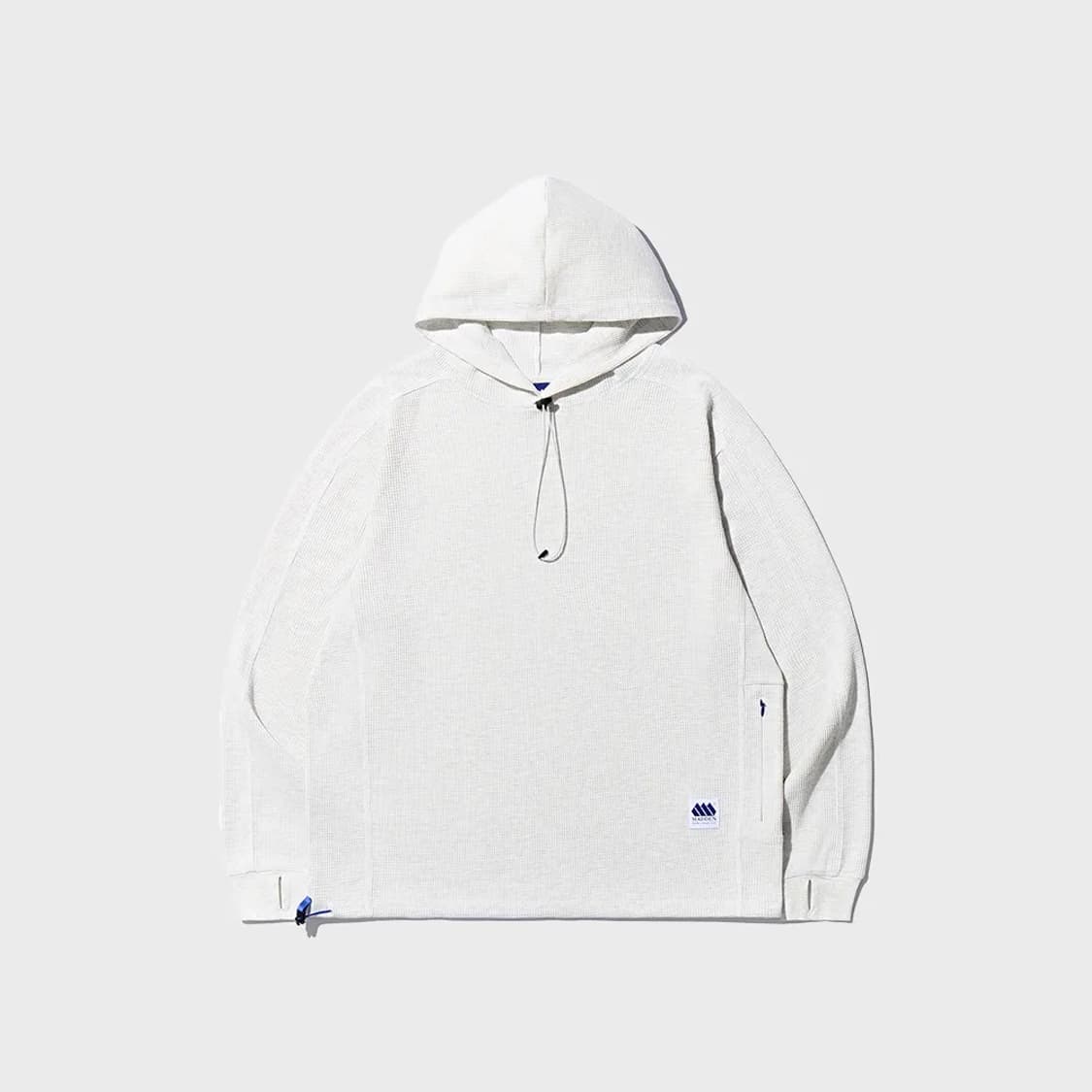 매든 라인드 와플 후디 멜란지그레이 상품이미지2