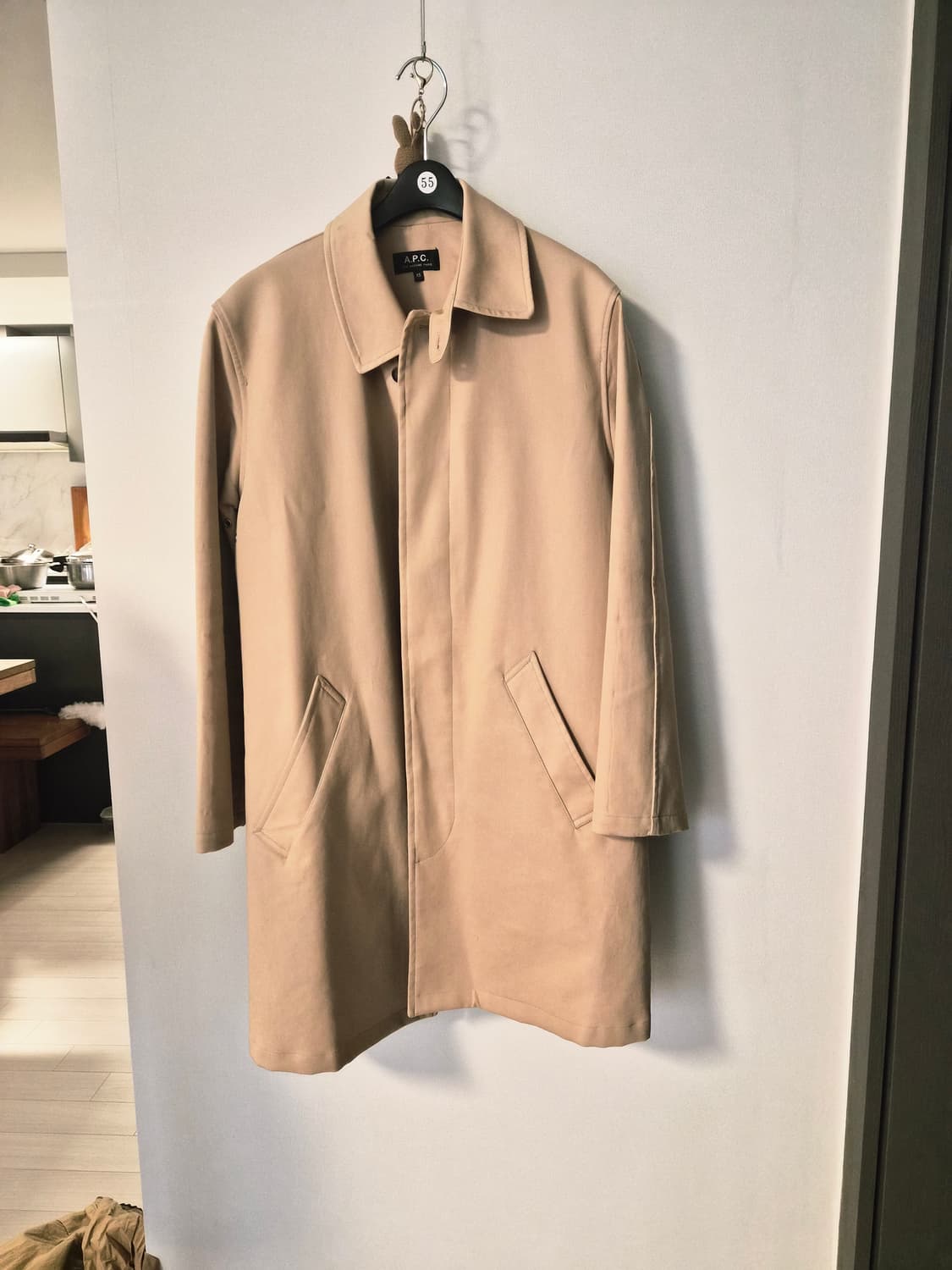 A.P.C.(아페쎄)  베이지 맥코트 (XS사이즈) 상품이미지2