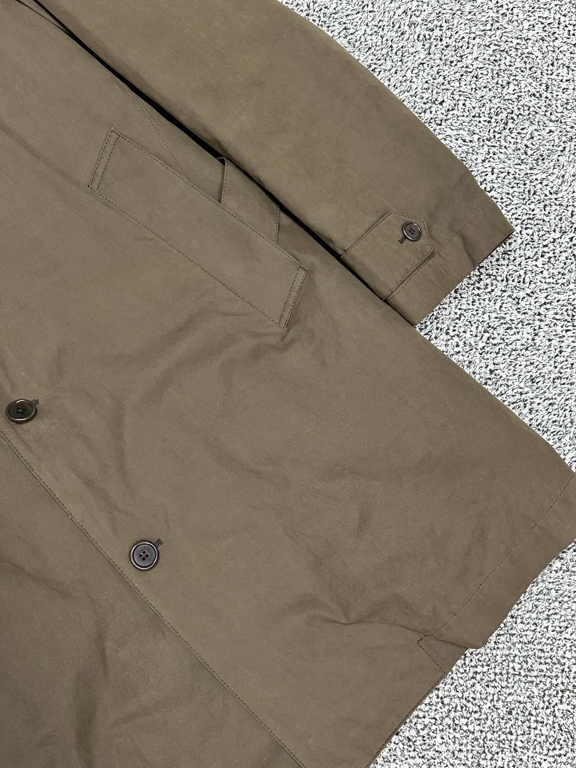 아스페시 브라운 코트 자켓 상품이미지4