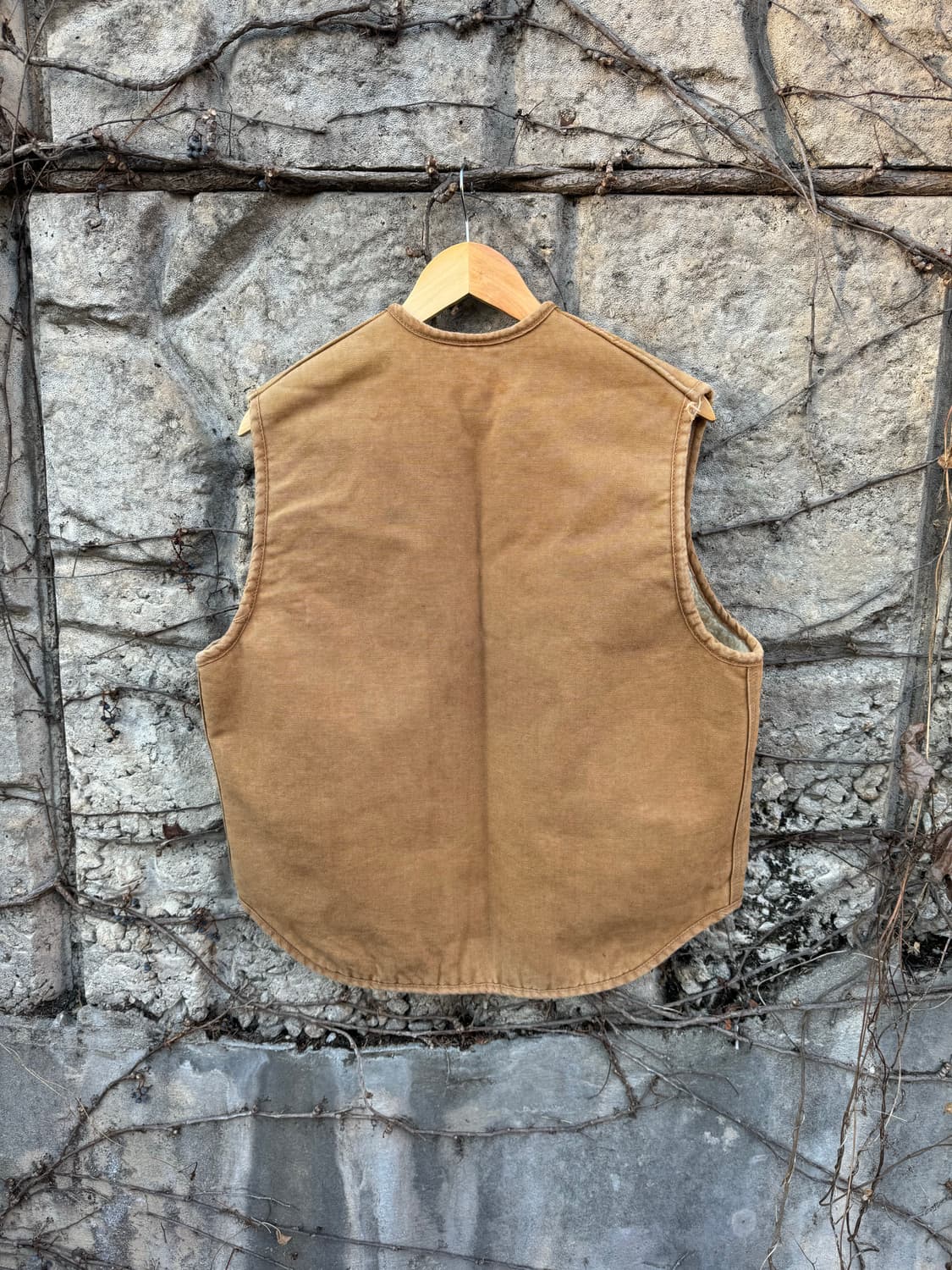 70s 칼하트 덕캔버스 쉐르파 워크 베스트 조끼 L 상품이미지2