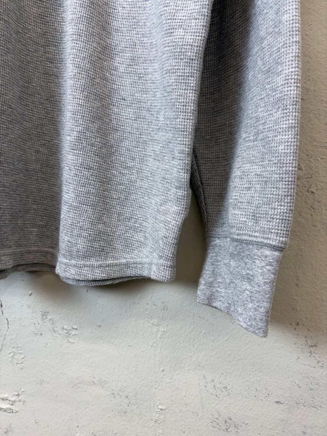 폴로랄프로렌 스펠 로고 와플 니트 그레이 상품이미지3