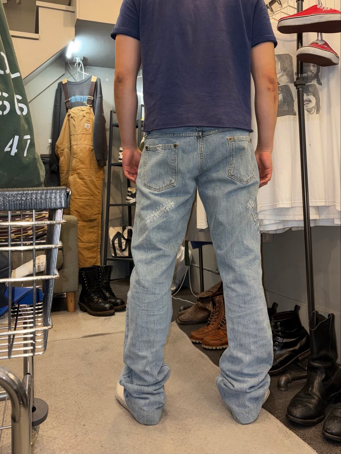 00’s Dolce & Gabbana distressed Reapir  상품이미지4