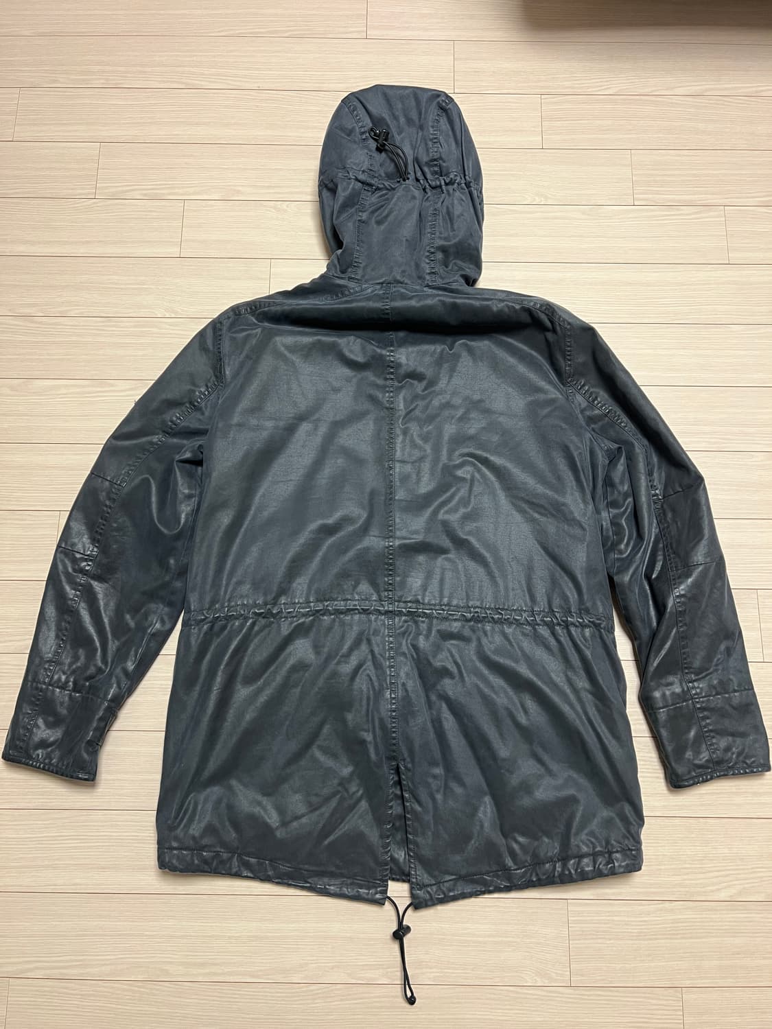 A|X 아르마니 익스체인지 워시드 후드 파카 / 밀리터리 그레이 / M  상품이미지2