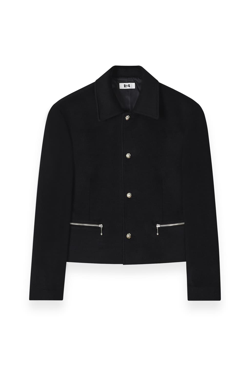 R-4 캐시미어 크롭 자켓 L  상품이미지1