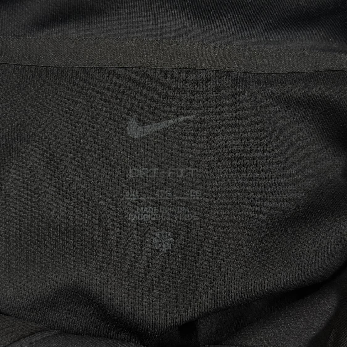 [4XL] 나이키 블랙 드라이핏 기능성 폴로 반팔 티셔츠 상품이미지5