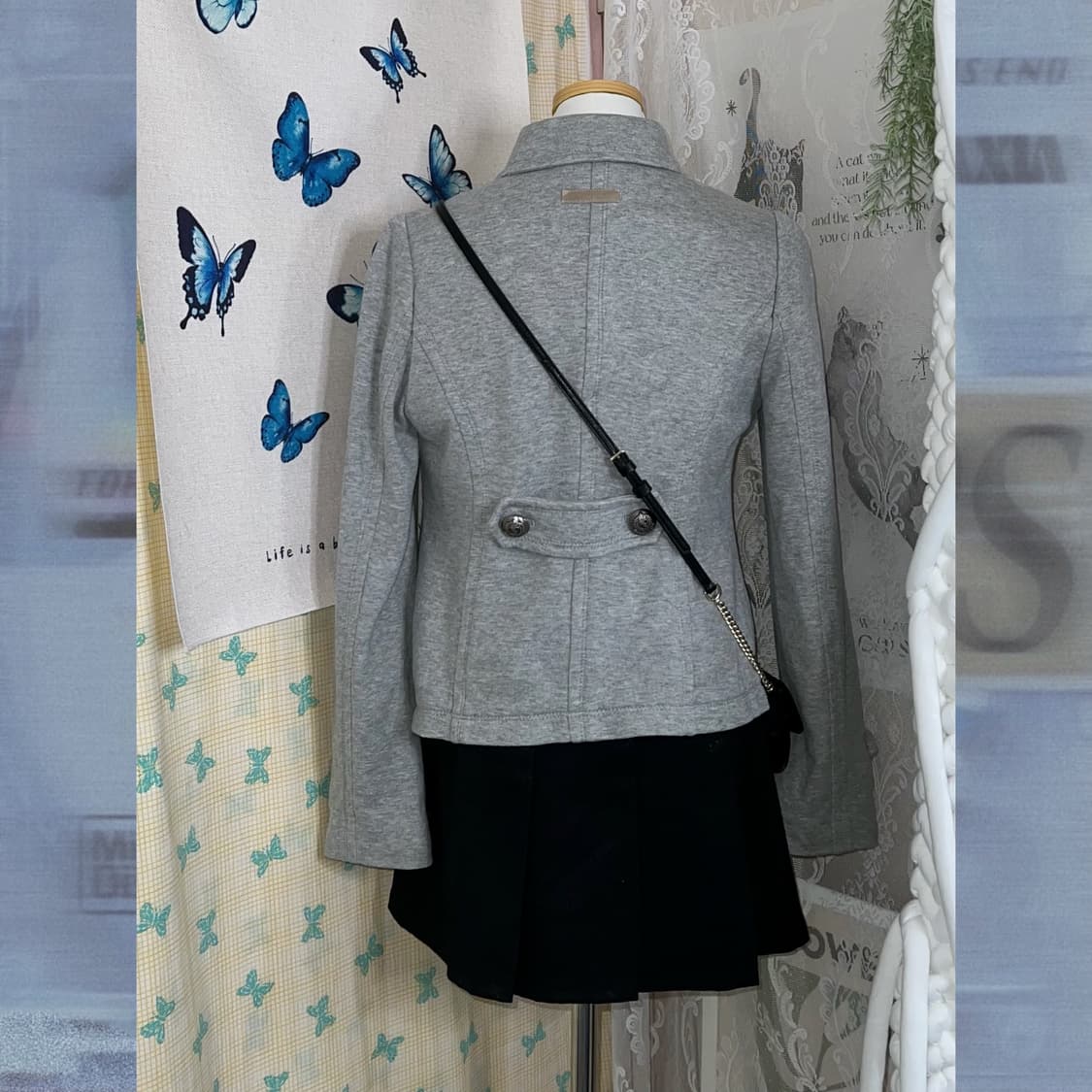 버버리 그레이 자켓 상품이미지8