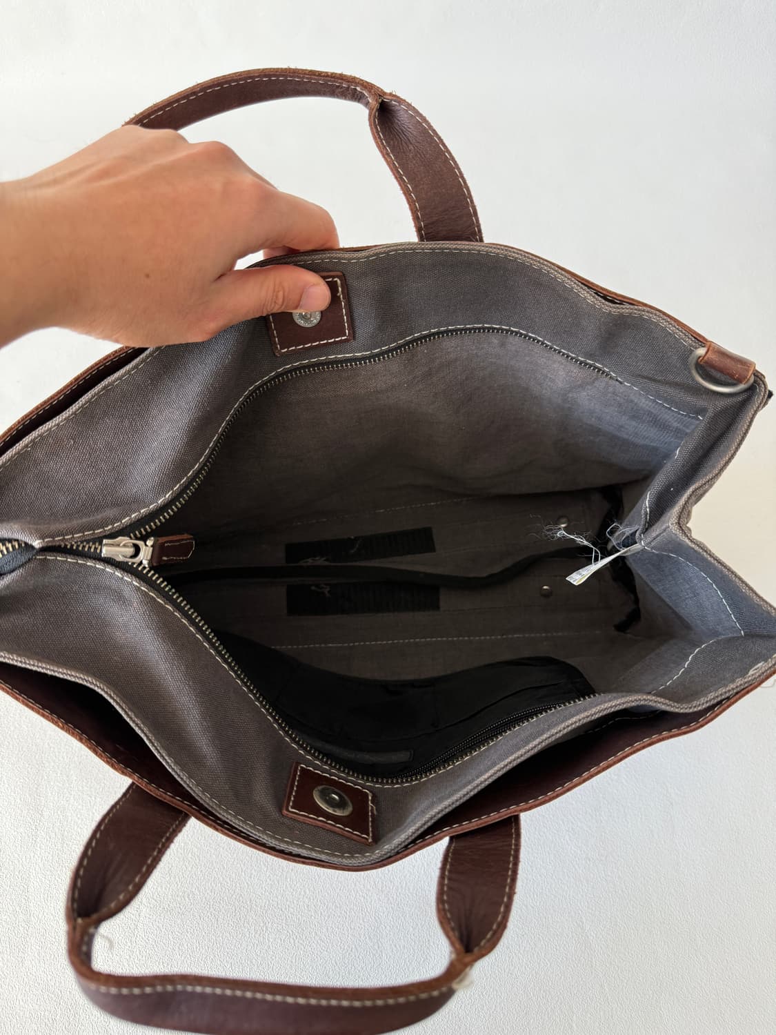 준코 코시노(JUNKO KOSHINO) 레더 브리프케이스백 상품이미지9