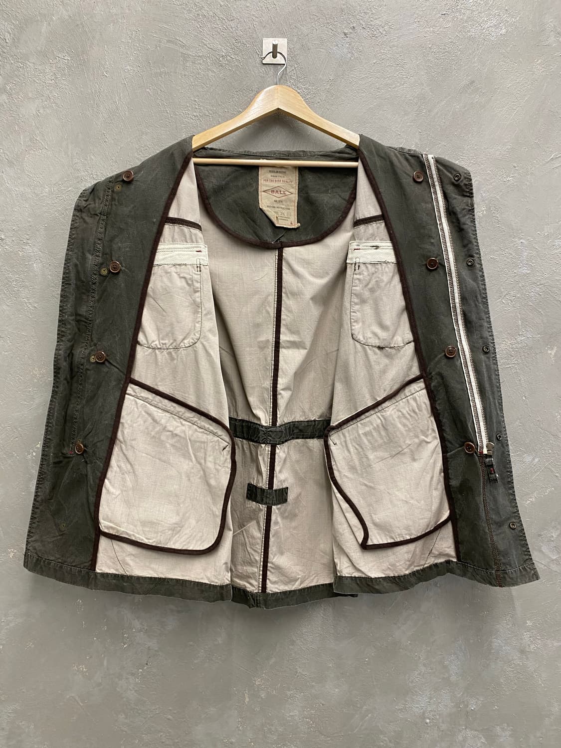 [L] BALL 재패니즈 빈티지 워시드 야상 자켓 상품이미지5