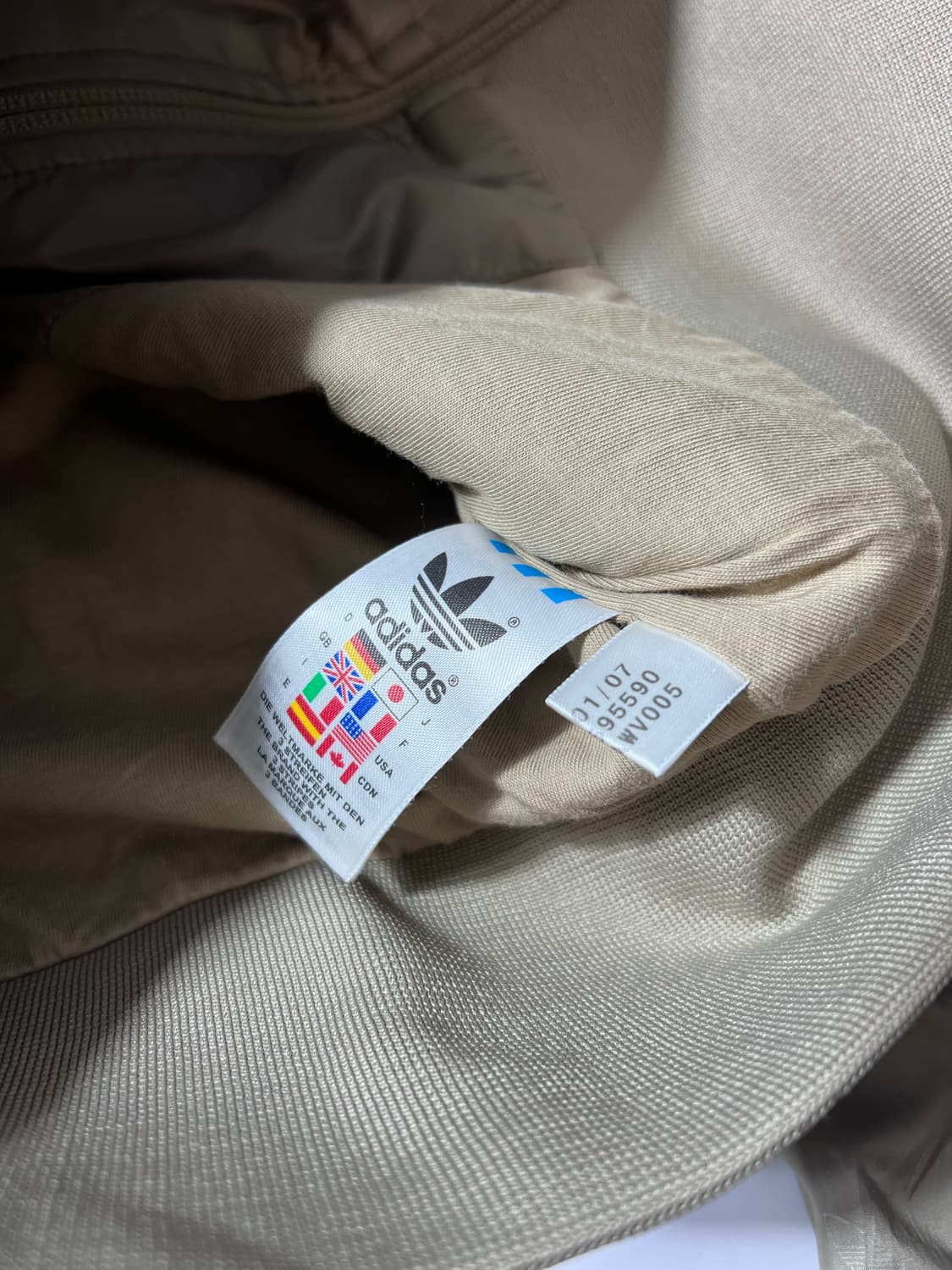 아디다스 나일론 후드 집업 레어 대장급 85 딱붙 상품이미지5