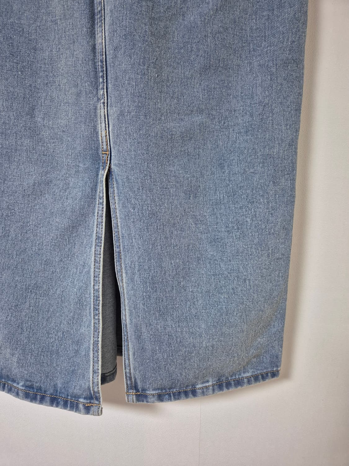 무신사스탠다드 우먼즈 데님 미니 스커트 상품이미지7