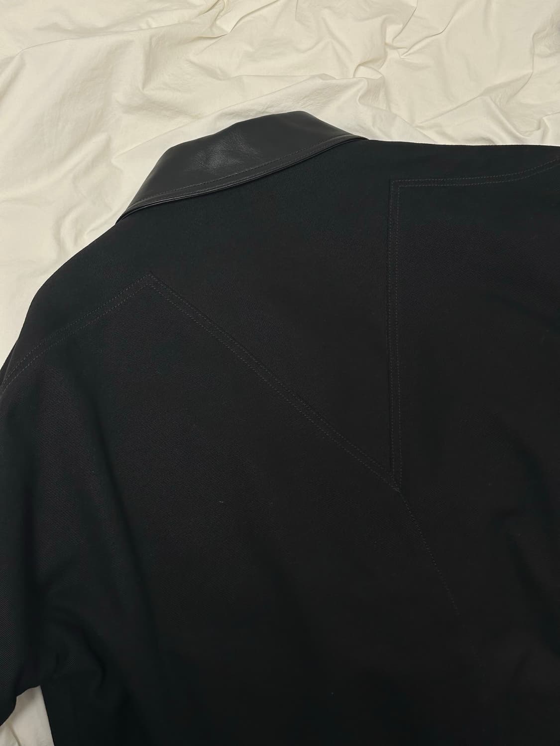 애프터프레이 램스킨카라 코튼 블루종 M 상품이미지7