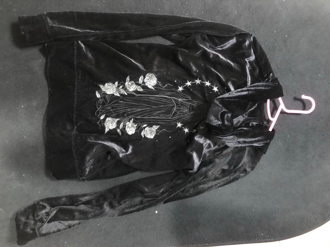 고스타 드 푸가 벨벳 후드집업 44size 상품이미지2