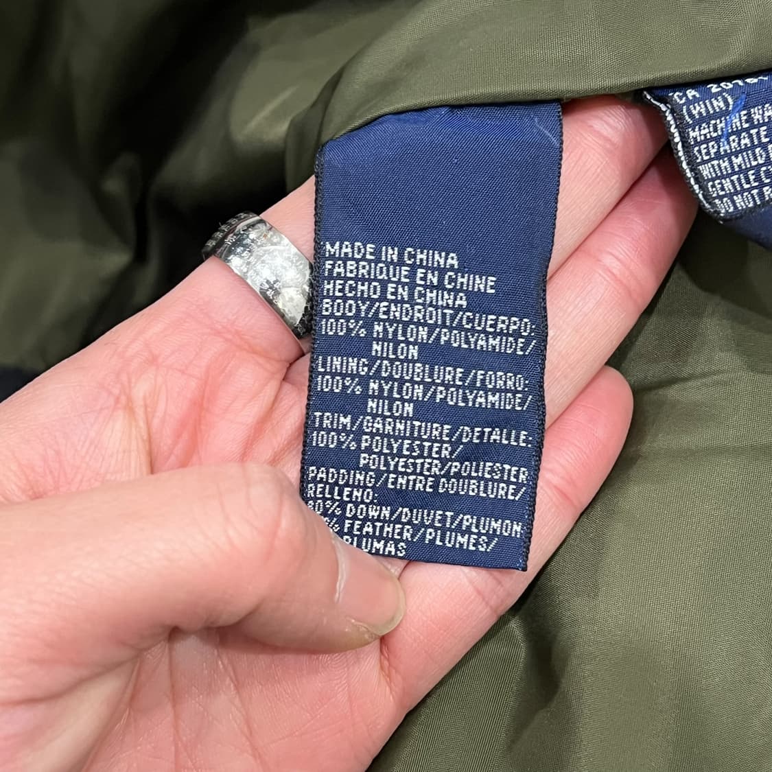 타미힐피거 다운패딩 s08492 상품이미지8