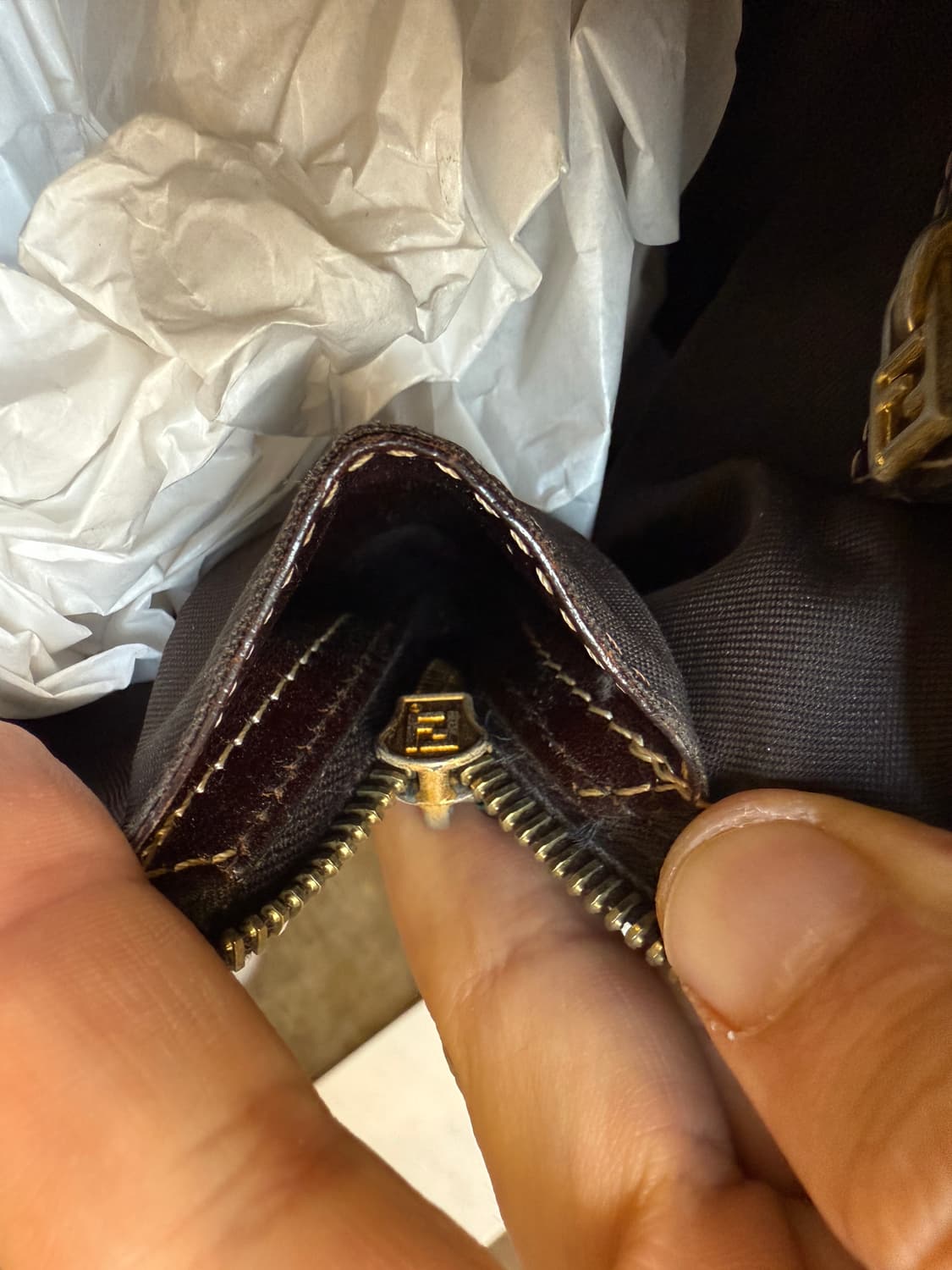 펜디 정품 주키노 빈티지 토트백 상품이미지7