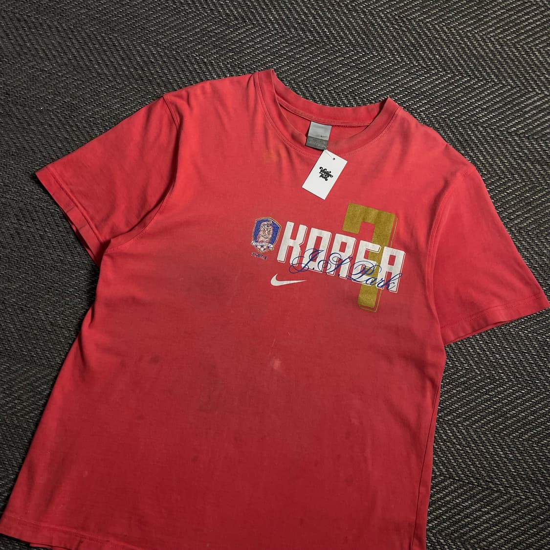 00s 나이키 2002 대한민국 국대 박지성 티셔츠 y 4033 상품이미지4
