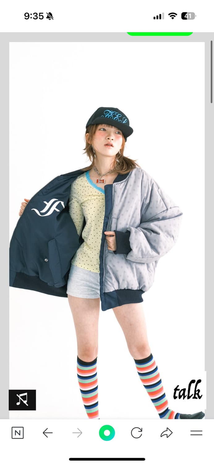 샵페어리 패치 봄버 패딩 자켓 현재 품절 상품이미지1