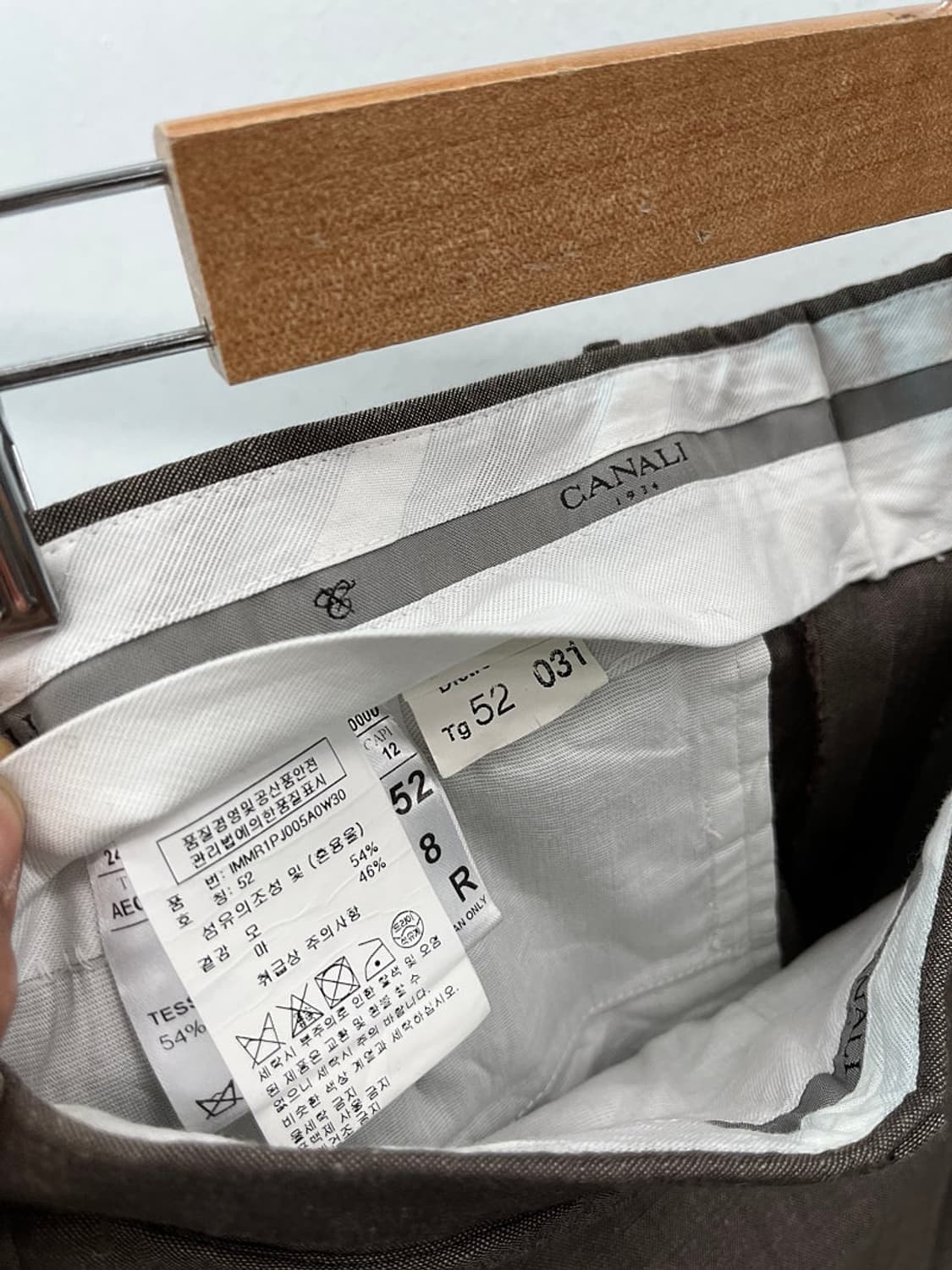 35) 까날리 이태리 린넨팬츠  상품이미지6