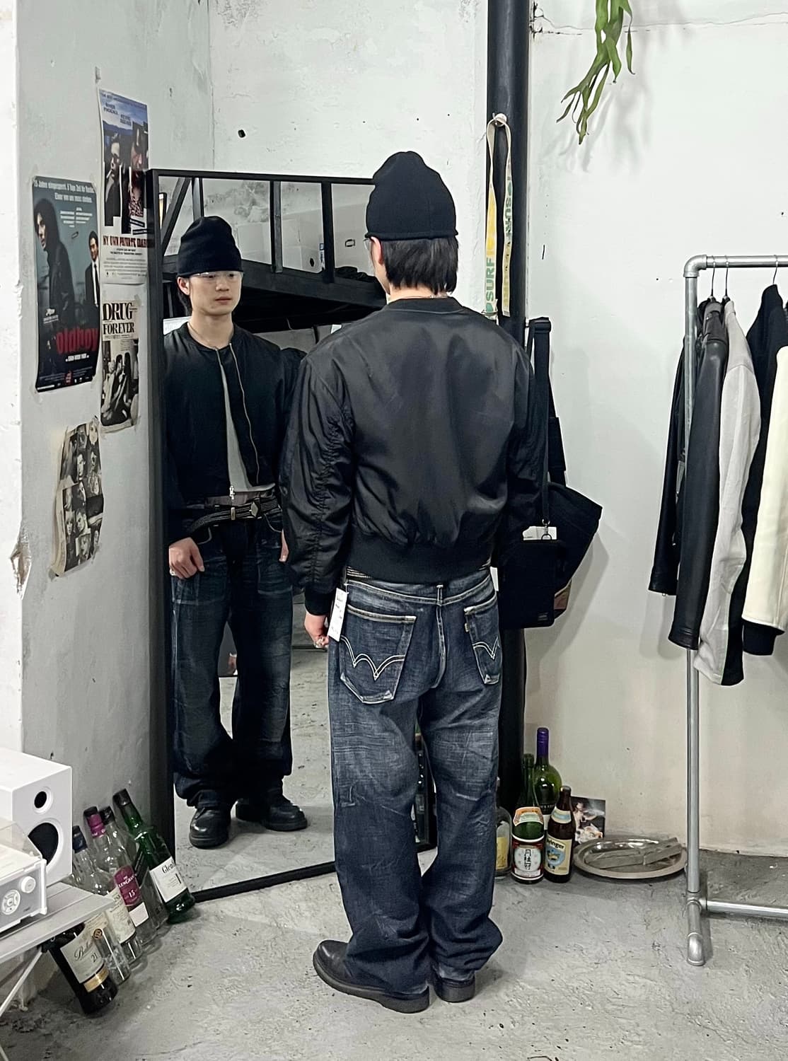 Edwin sulfur denim crack washed jean🇯🇵 상품이미지3