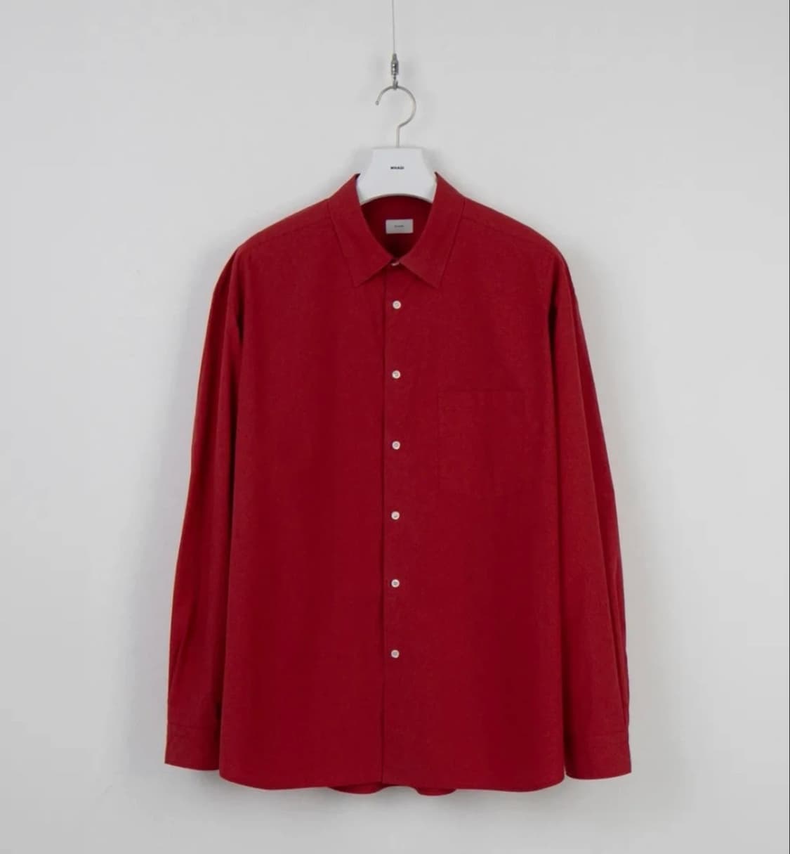 와기 whagi Vintage Architect Shirt red 상품이미지1
