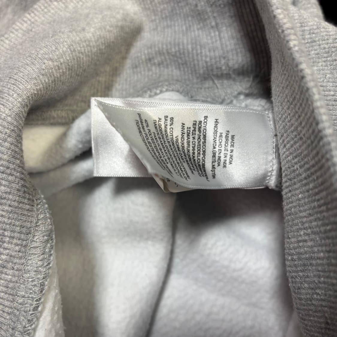 폴로 신형 그레이 스웻셔츠 맨투맨  상품이미지4