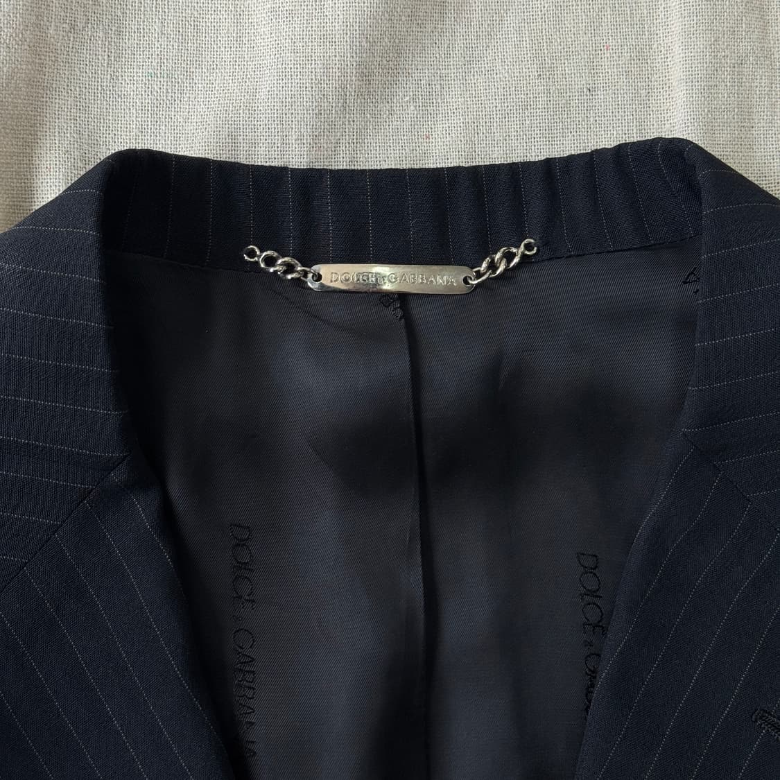 돌체앤가바나 이태리 스트라이프 수트 셋업 50 상품이미지4