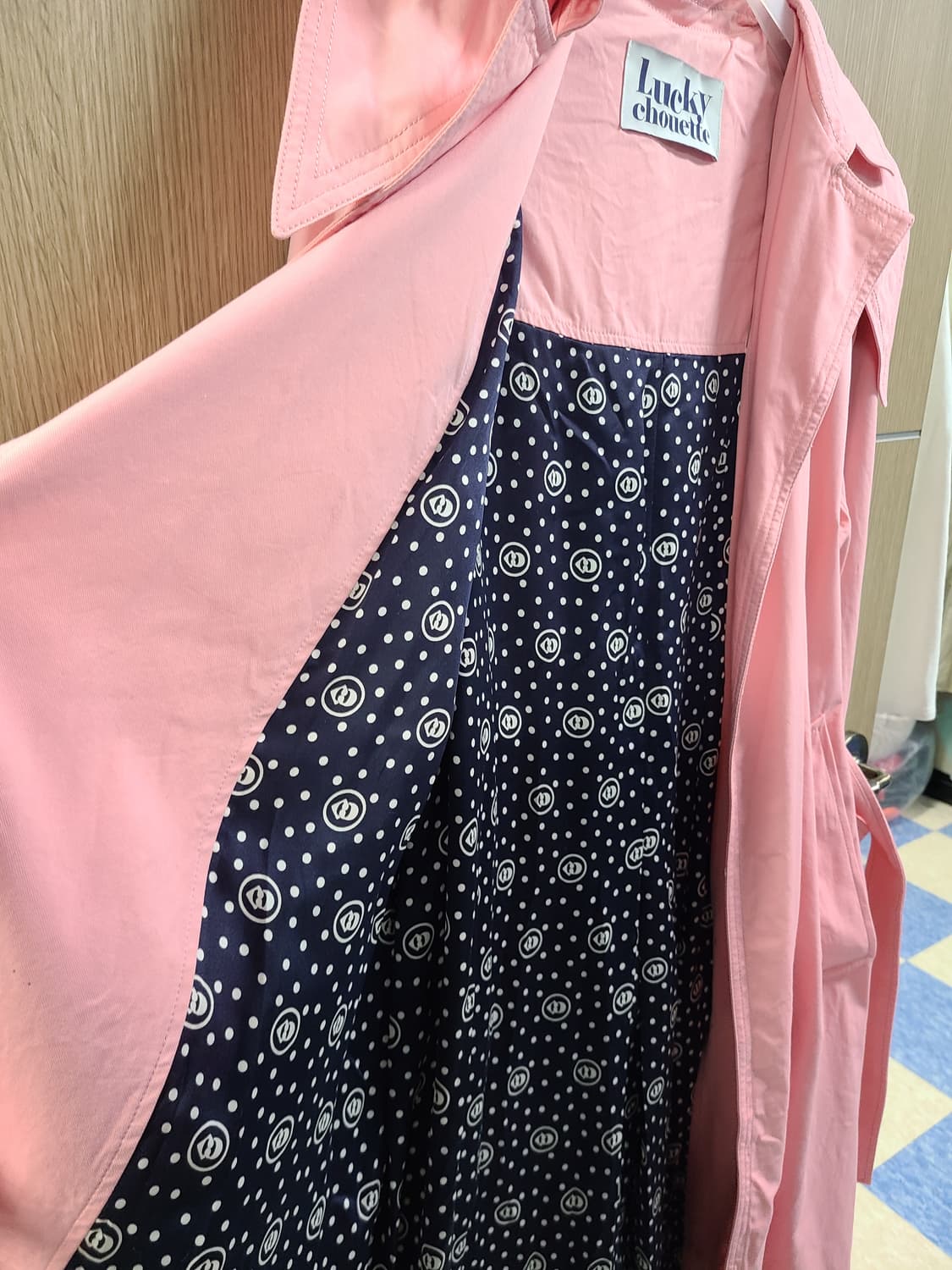 럭키슈에뜨 트렌치코트  상품이미지6