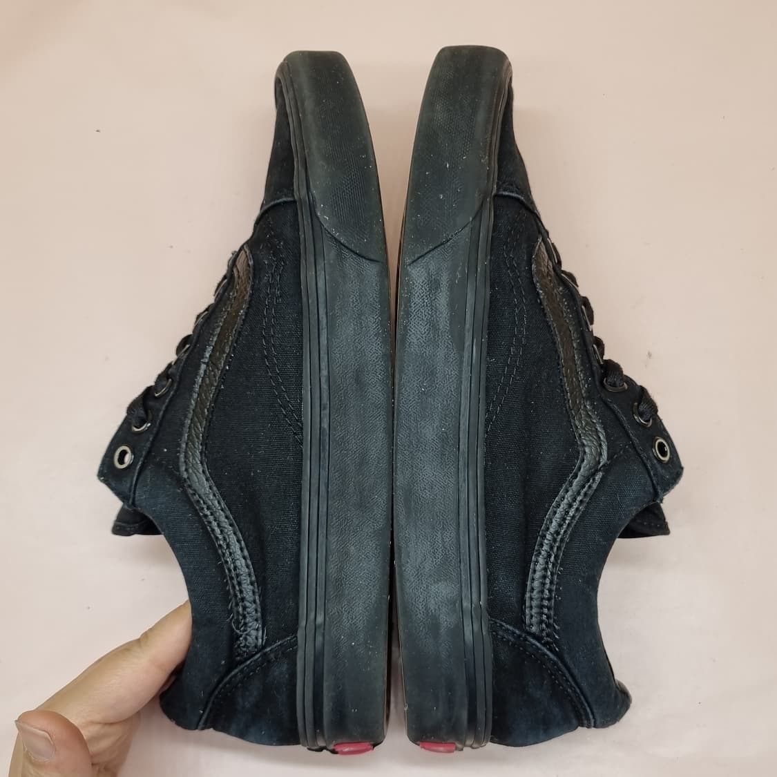 반스 올드스쿨 올블랙 남성스니커즈265 상품이미지5