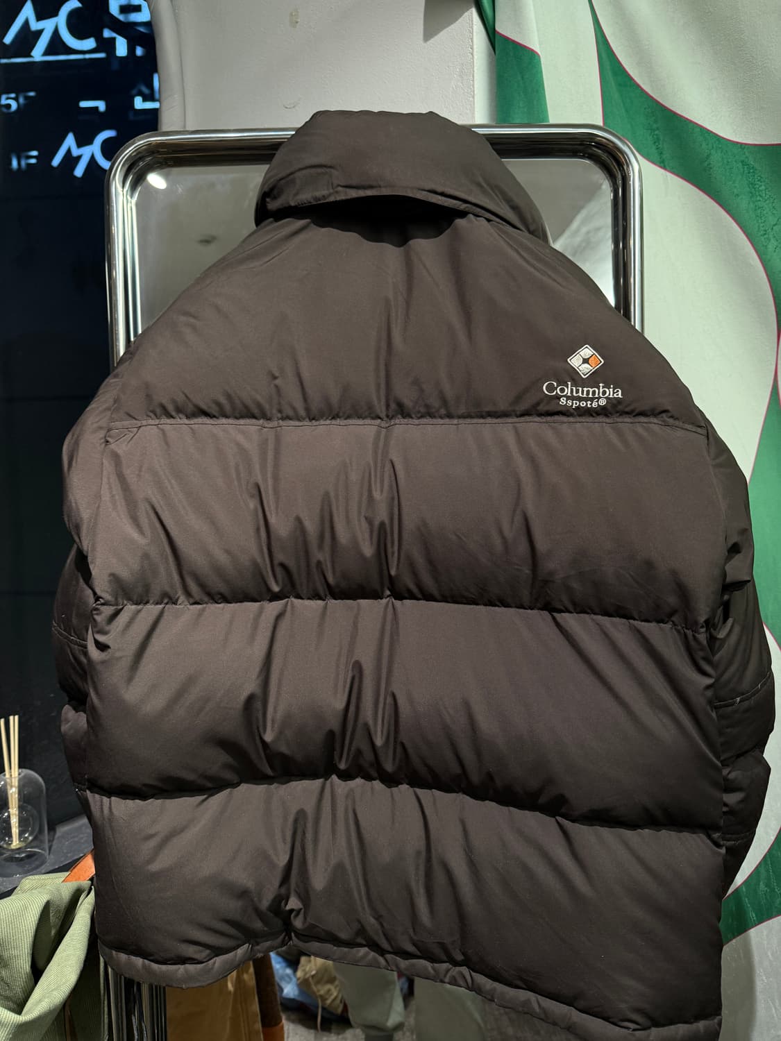 Columbia Sspote 브라운 숏 푸퍼 110 상품이미지8