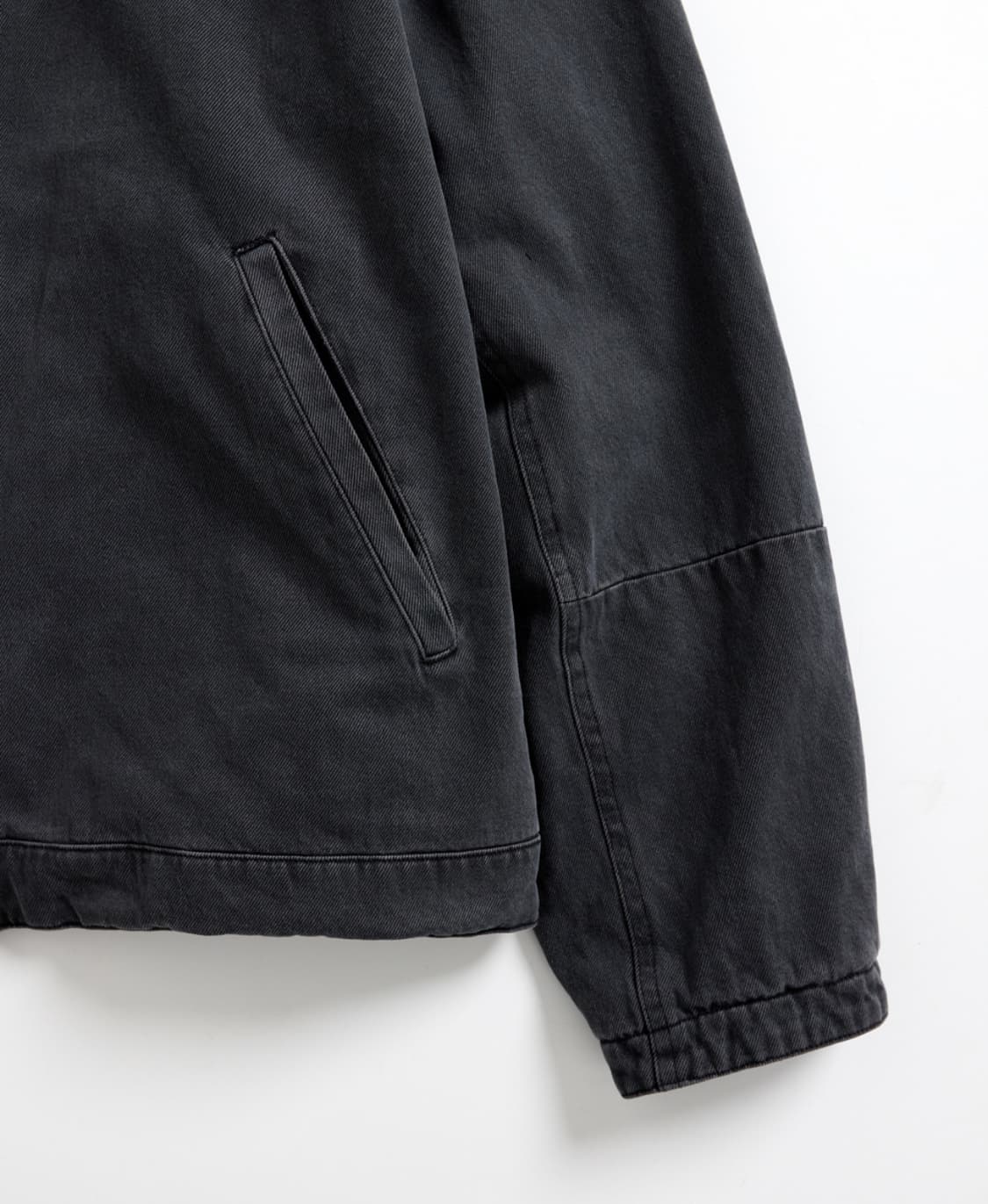 해칭룸 데님 워크 자켓 다이드 블루 그레이 3사이즈 상품이미지4