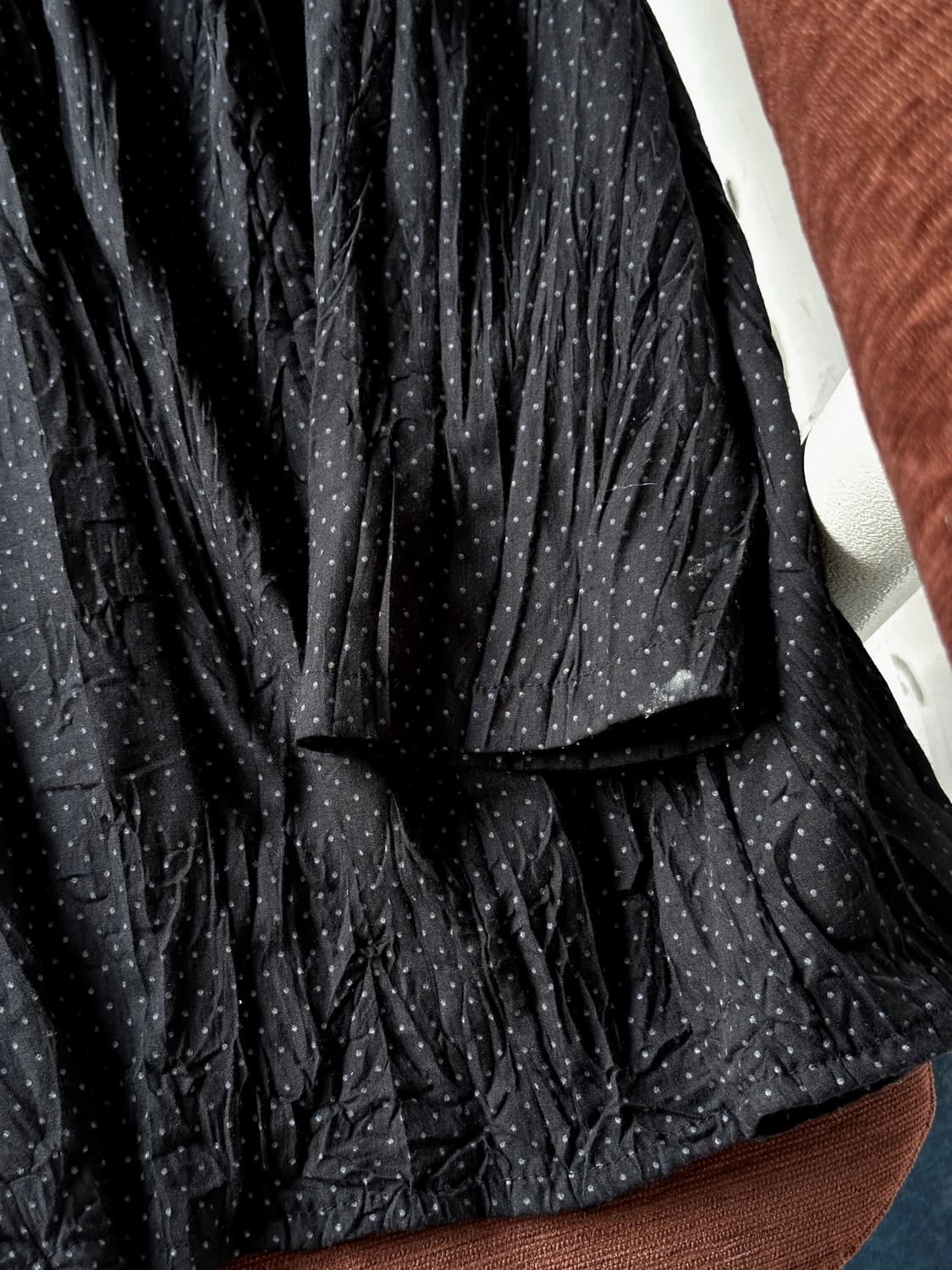 65/35 Light fabric crinkled loose shirt  상품이미지6